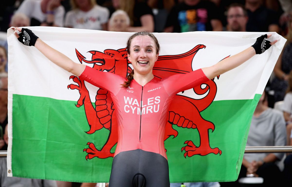 Elinor Barker (Wales) won the points race