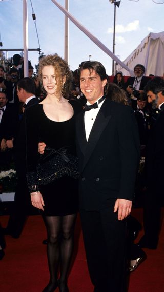 Nicole Kidman and Tom Cruise on the red carpet