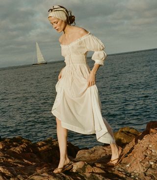 Ischia Dress -- Salt