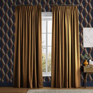Ethereal Copper Curtains