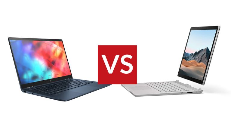 Microsoft Surface Book 3 vs HP Elite Dragonfly