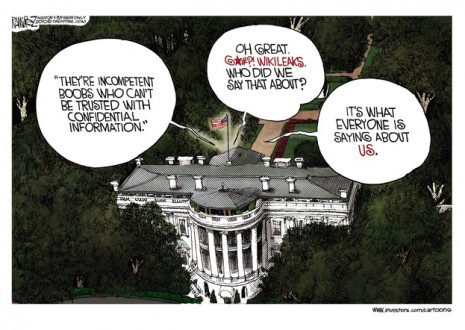 A White House's cablegate