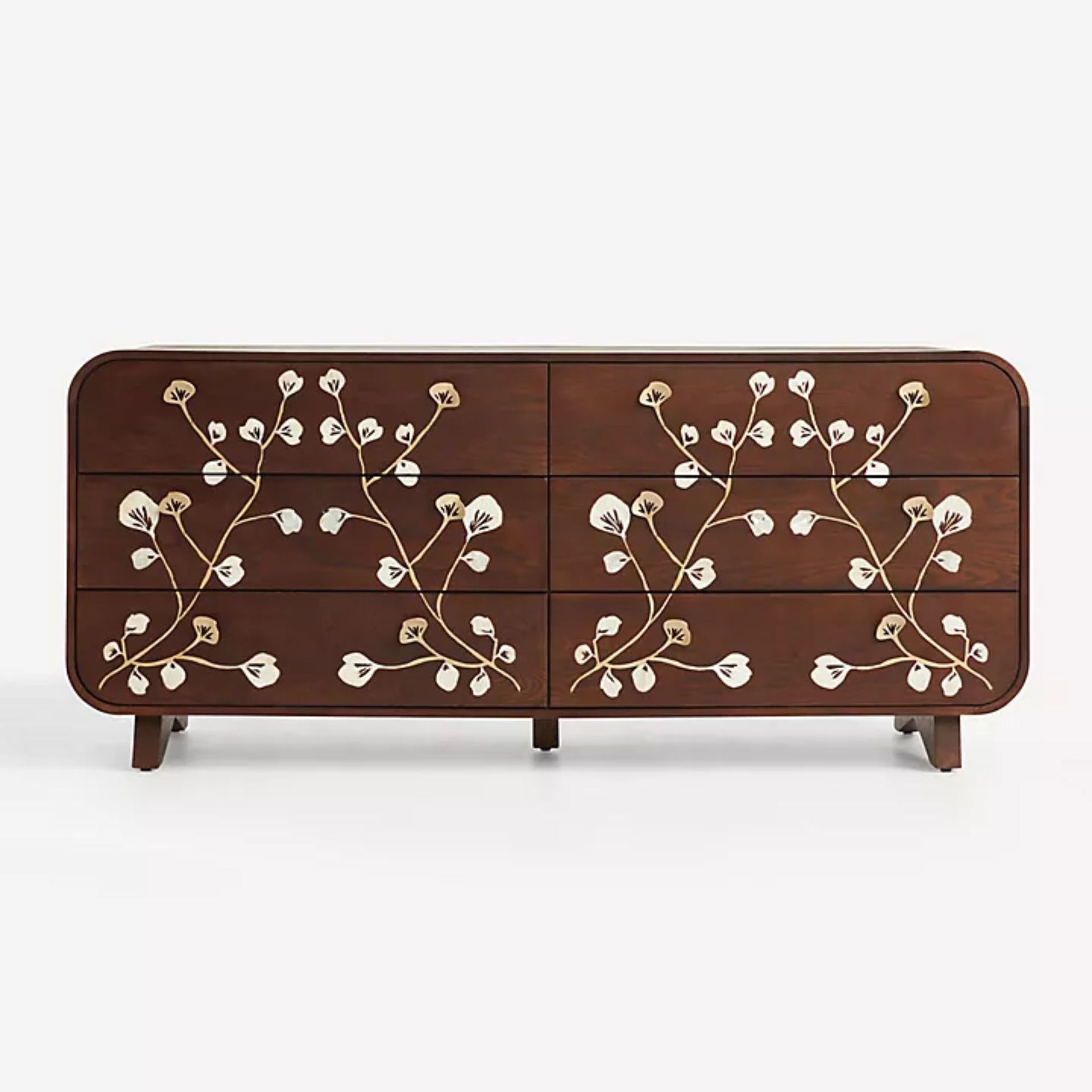 Toulouse Bone Inlay Six-Drawer Dresser
