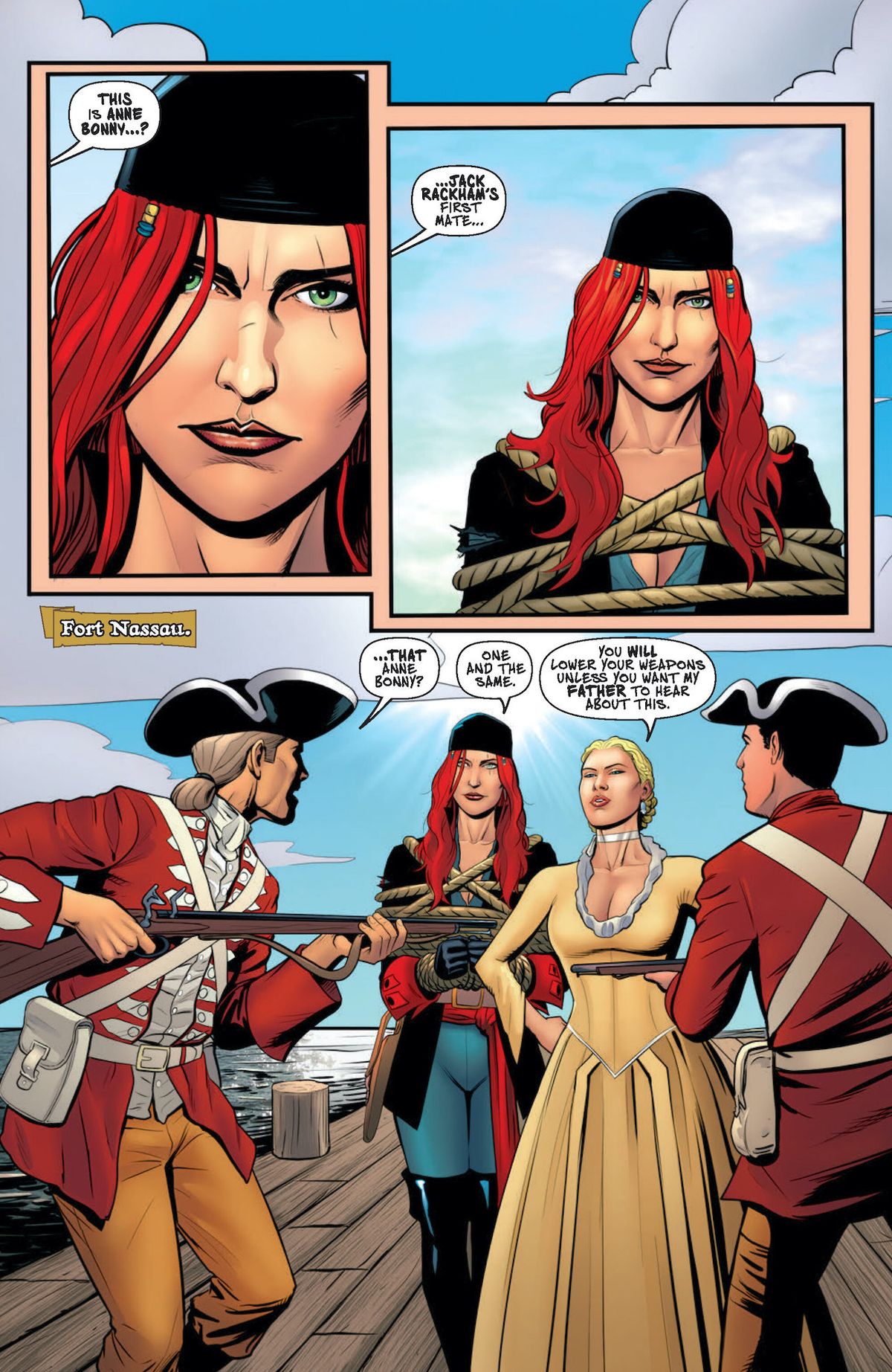 Page from A Man Among Ye #4