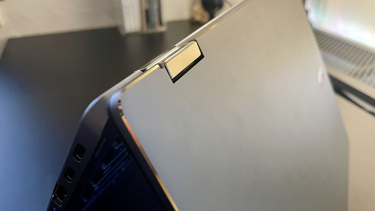 The Acer Chromebook Plus Spin 714 featuring bronze accents