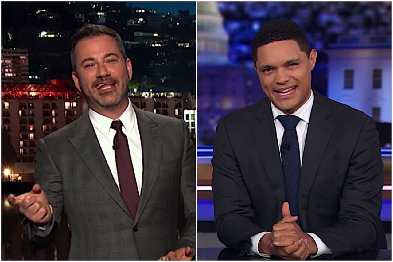 Trevor Noah and Jimmy Kimmel on Trump and A$AP Rocky