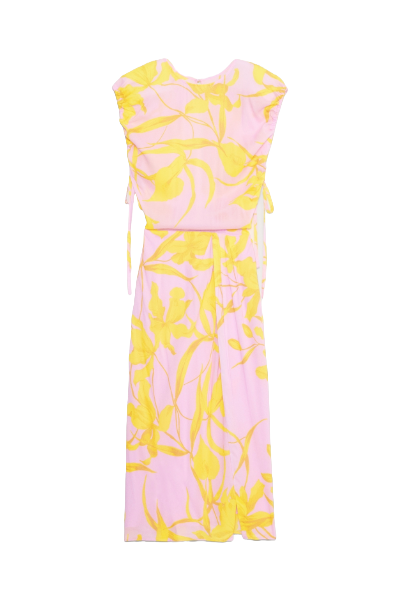 Banana Republic , Stretch-Crepe Open-Back Midi Dress (Was $160) 