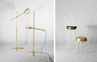 ’Axis’ lamps and ’Buddy L+S’ furniture by Bao-Nghi Droste Design