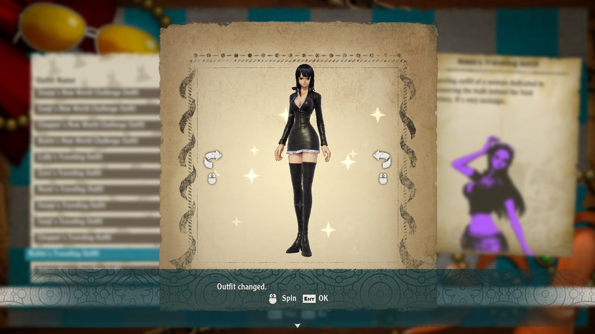 One Piece Odyssey outfits - Nico