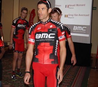 George Hincapie (BMC) leads a strong American contingent.