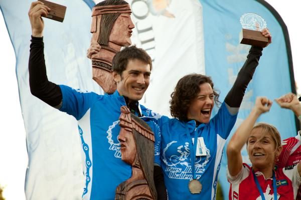 Mike Broderick and Mary McConneloug were overall winners of the Mixed Duo category and third in the overall GC.