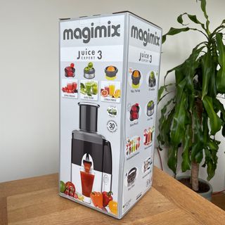 Image of Magimix juicer during testing