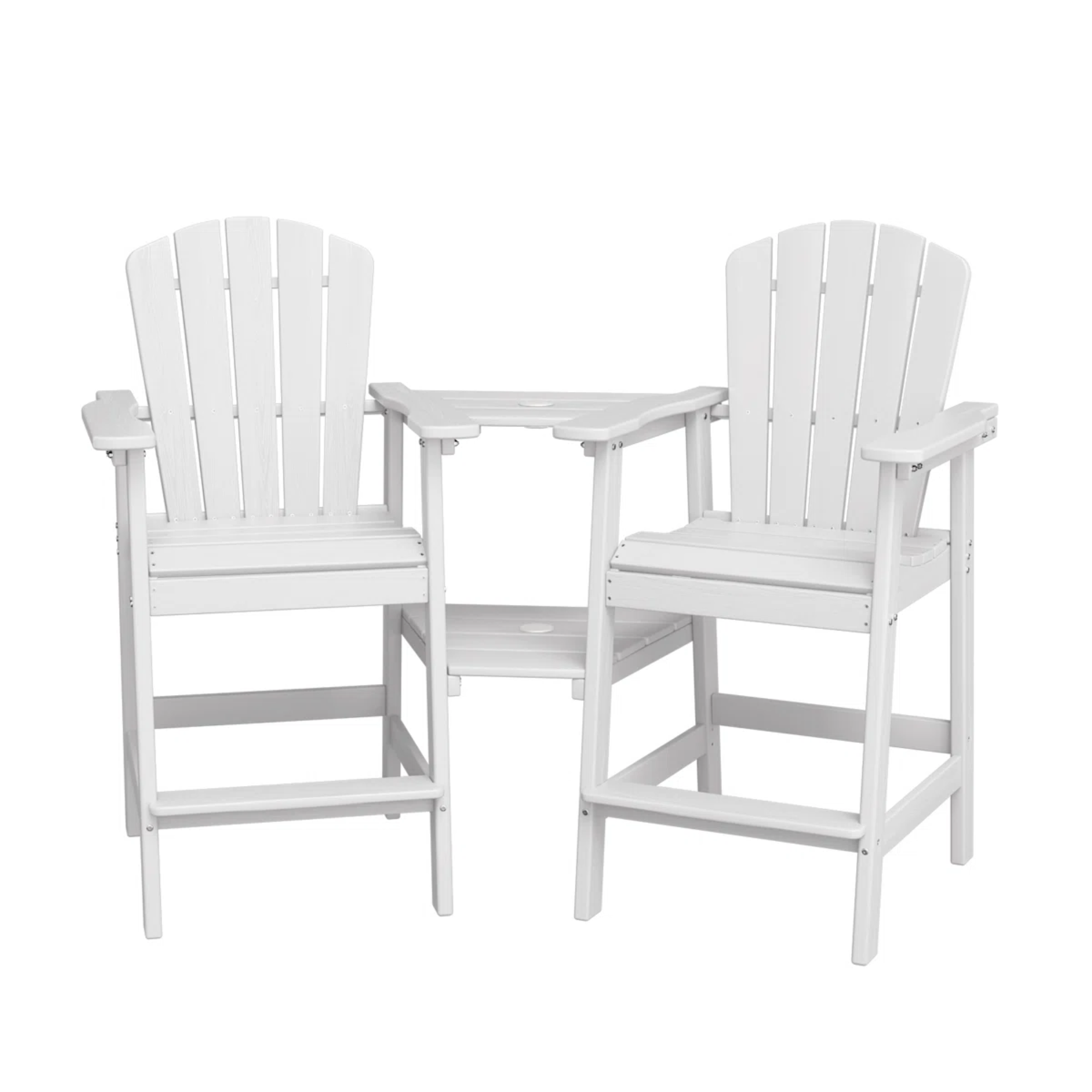 set of two adirondack chairs