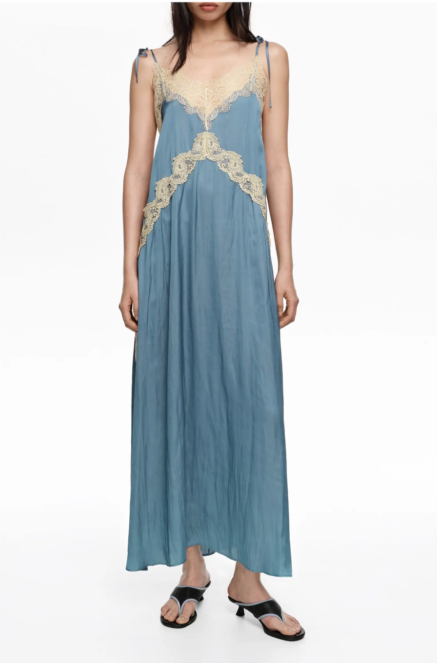 Bimba y Lola, Lace Fluid Dress