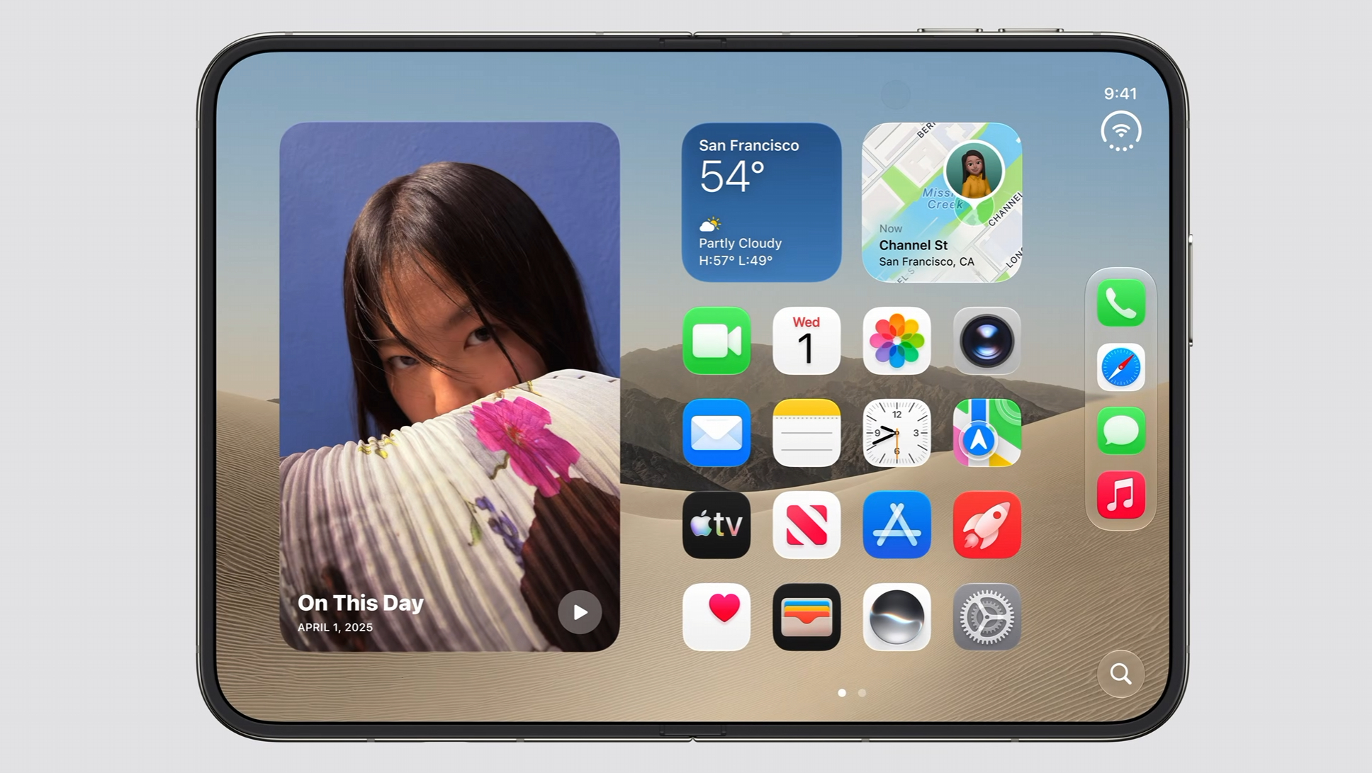 Screenshot from Apple's September 2026 event