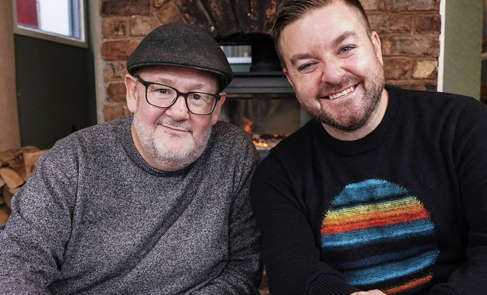 Johnny Vegas and Alex Brooker