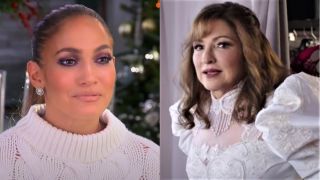 Jennifer Lopez in Halftime and Gloria Estefan in Father of the Bride.
