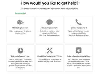 Apple Support Website Airpods Replacement