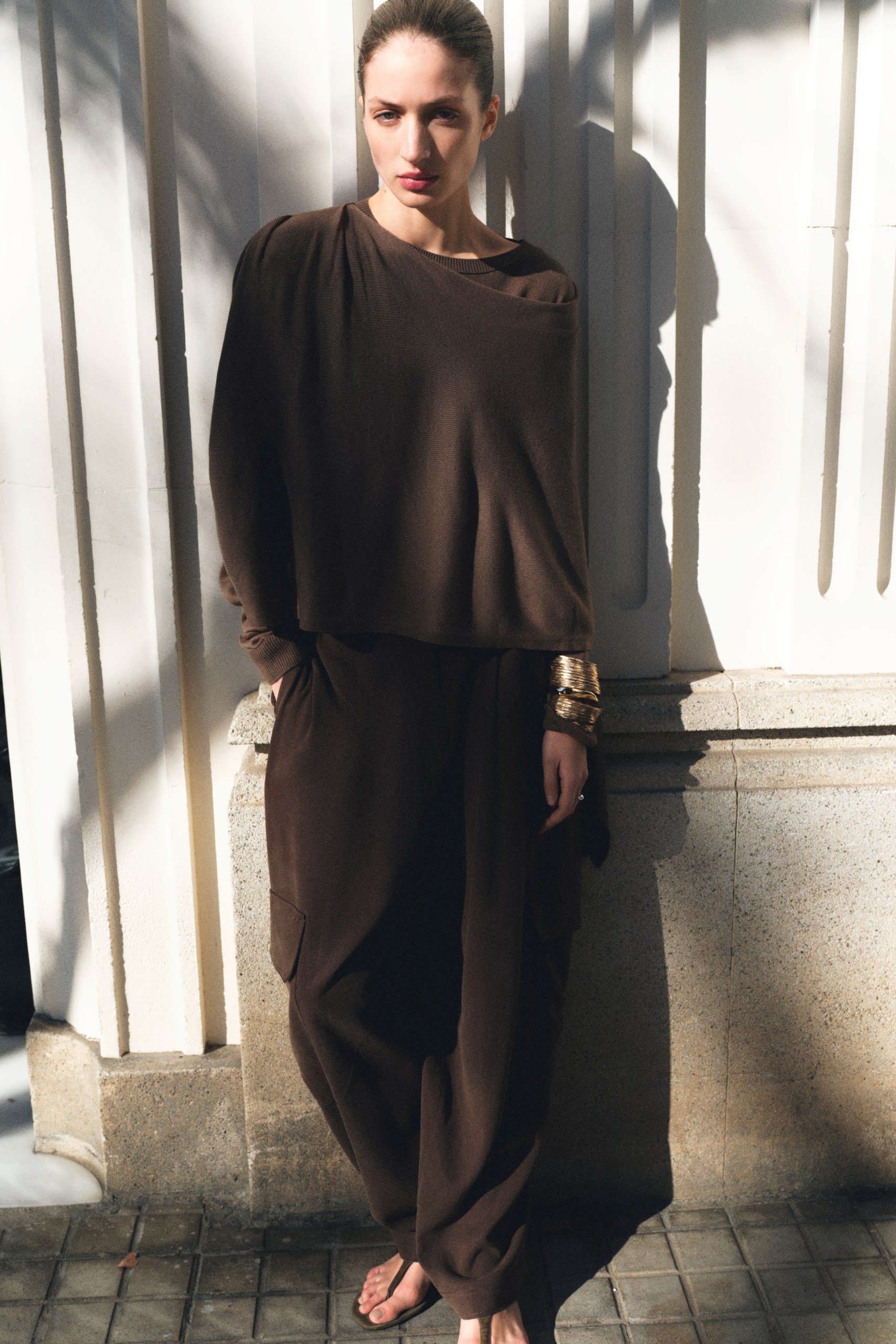 Lyocell-Blend Cargo Trousers