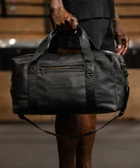 KNKG Heritage Leather Duffle 25L