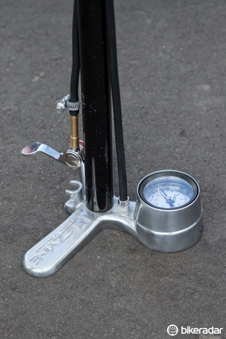 Floor pumps get a real workout every day - this Lezyne has had it's head chopped of (and replaced)