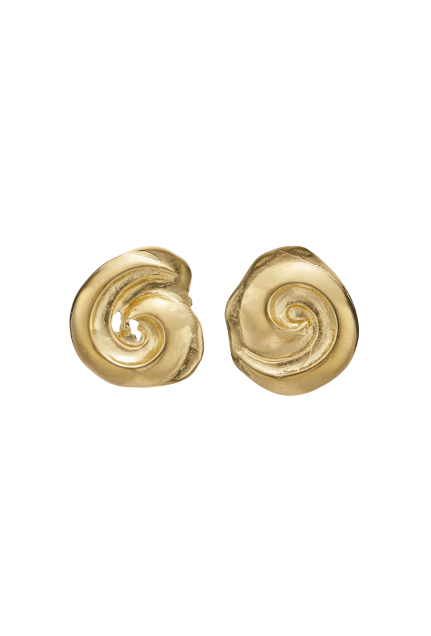 Ysso, Cote 24kt Gold-Plated Earrings