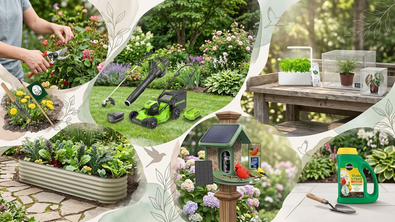 AI generated showcase of Amazon Prime Day gardening deals