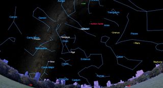 night sky november 2020 Northern Taurids Meteor Shower Peak