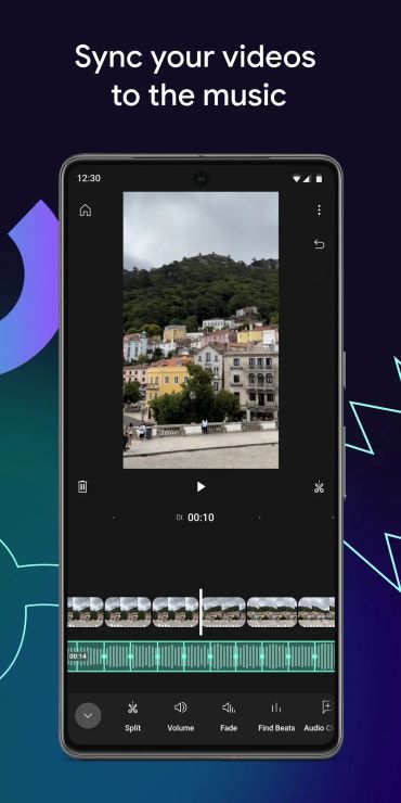 Youtube Create app interface