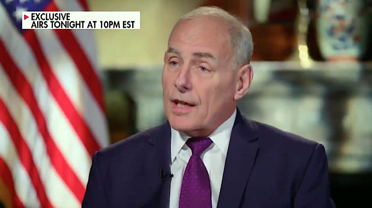 John Kelly defends Trump after indictments