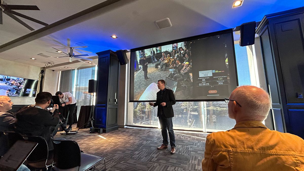 The Sennheiser conference at CES 2024