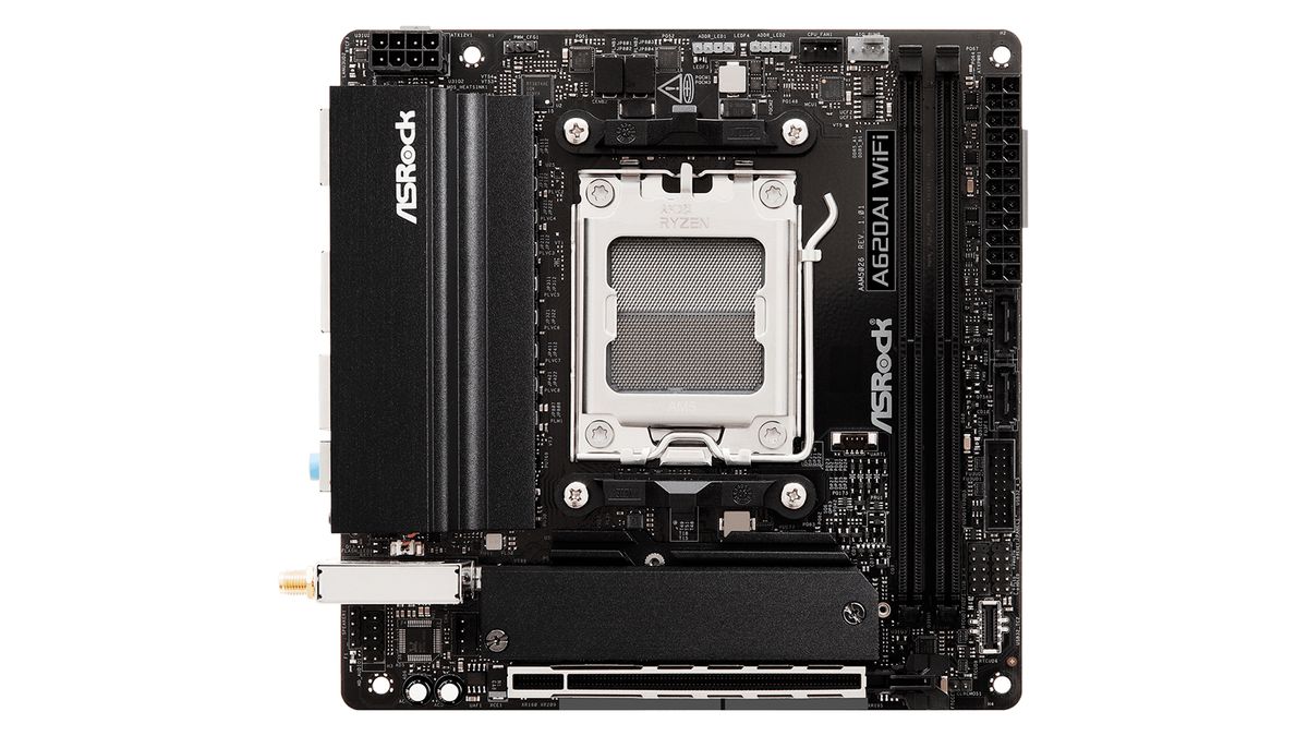 ASRock tailors budget-friendly AMD A620 mini-ITX motherboard to