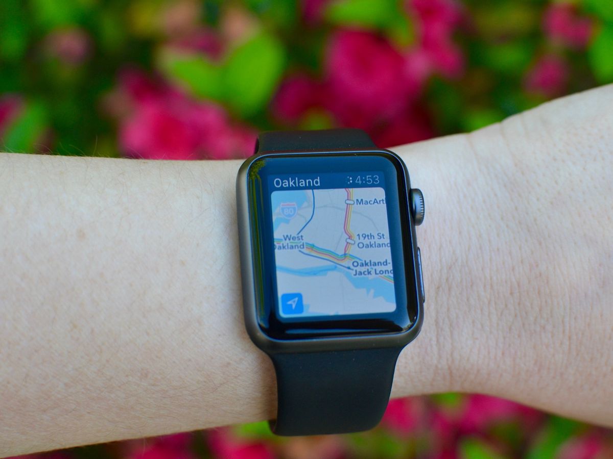 Maps on apple watch best sale series 3