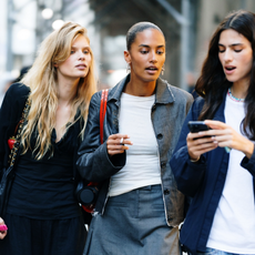 women wearing basics in New York City