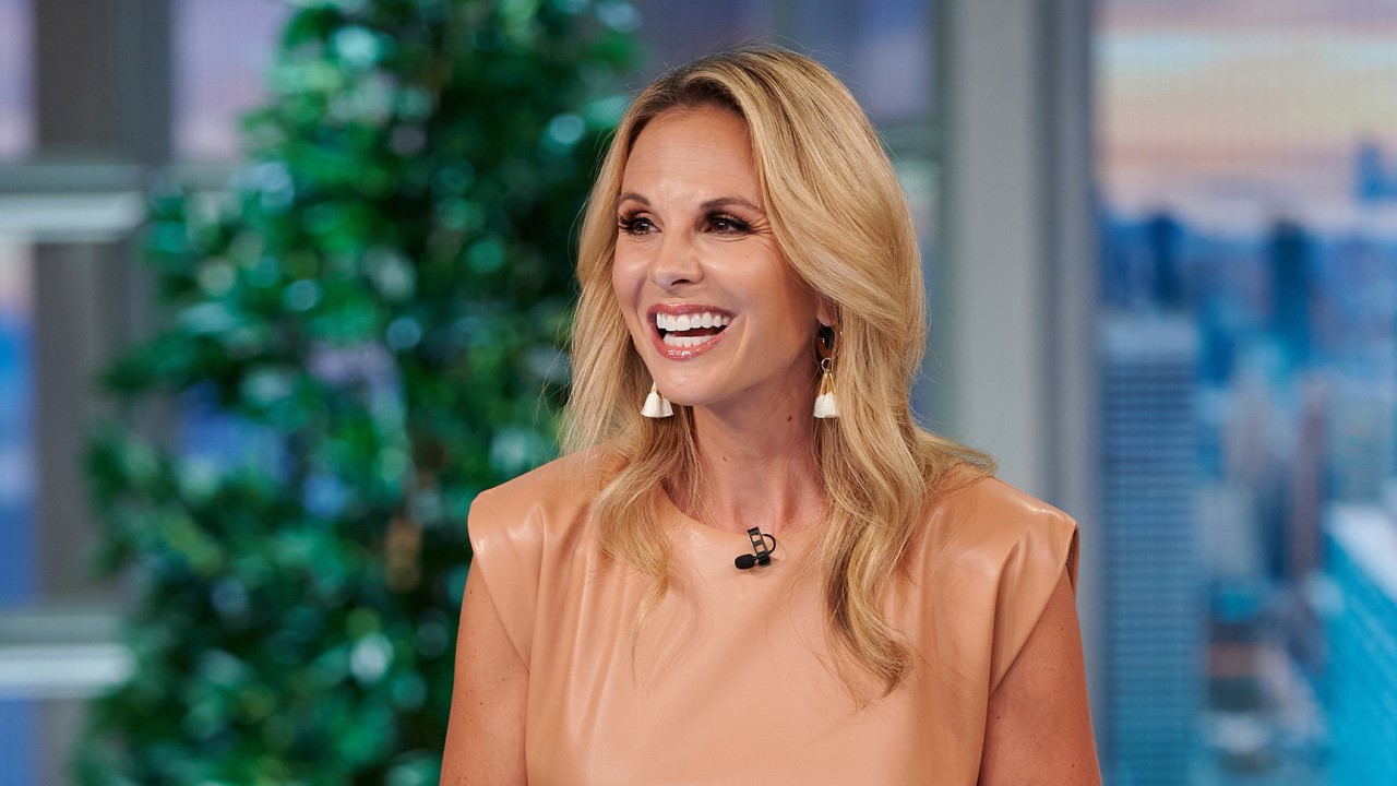 Elisabeth Hasselbeck laughing on The View