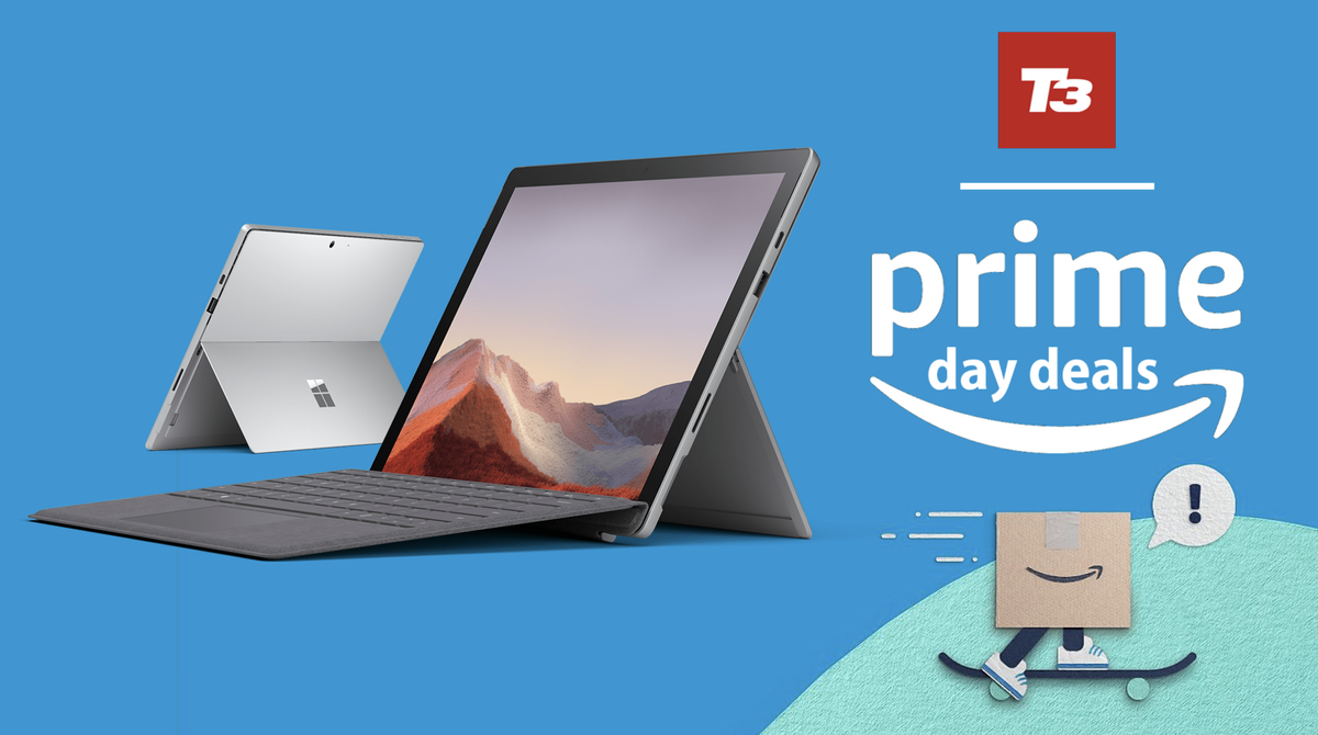 Amazon Prime Day laptop deal save £240 on Microsoft Surface Pro 7 T3