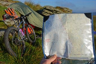 bikepacking on Dartmoor