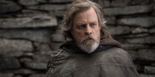 Mark Hamill as Luke Skywalker in Star Wars: The Last Jedi