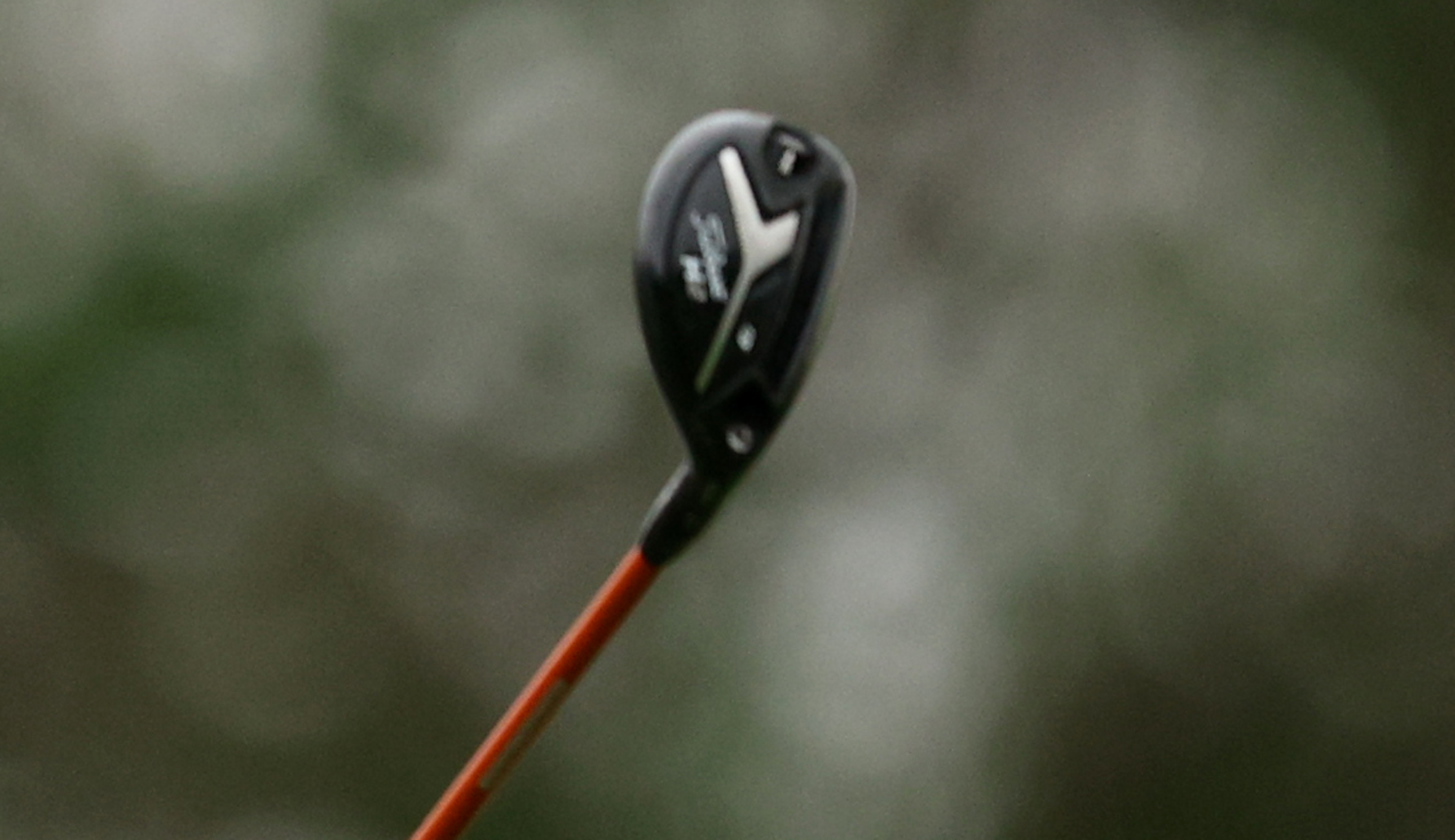 A close-up of the Titleist H2 818 Hybrid