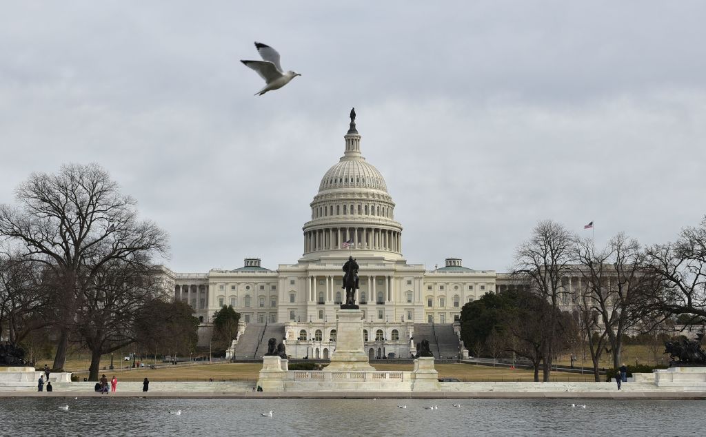 The U.S. Capitol.