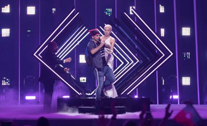 eurovision stage invader