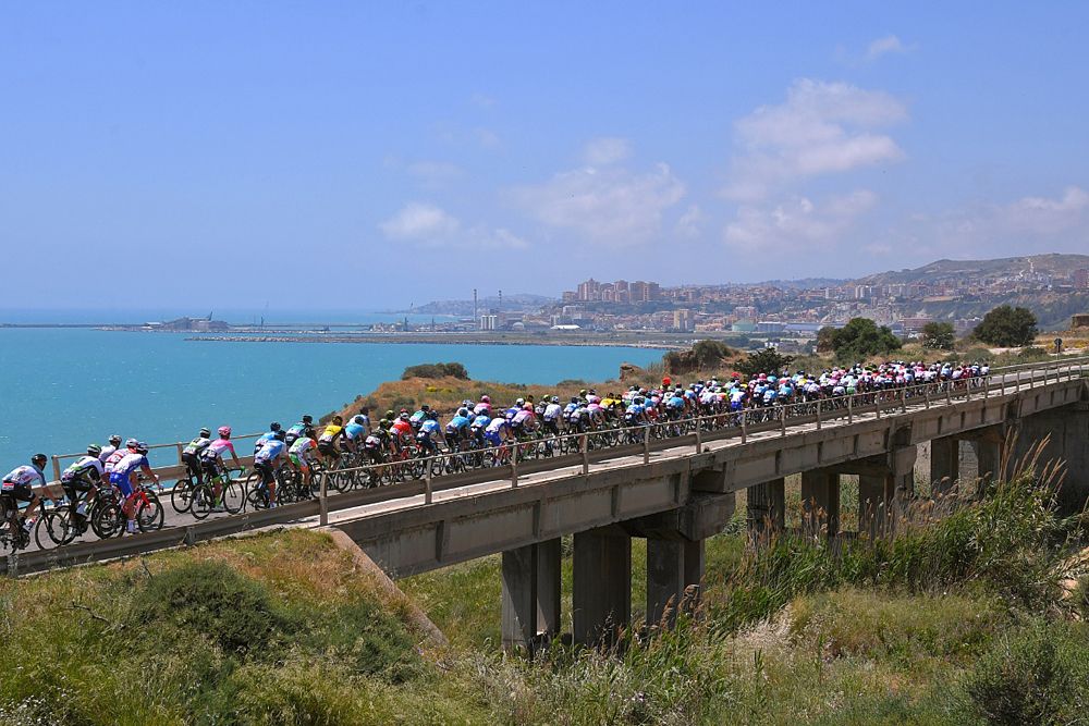The beautiful views during stage 5 at the Giro d'Italia