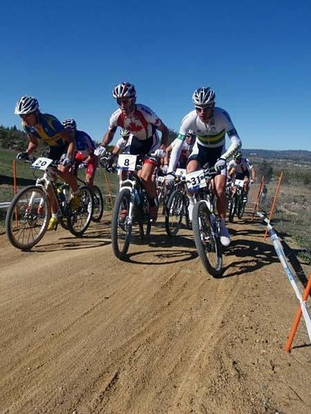 Dan McConnell raced the elite men's race.