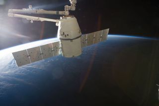 SpaceX Dragon Spacecraft at ISS #2