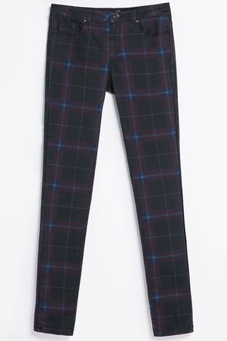 Zara Checked Trousers, £29.99