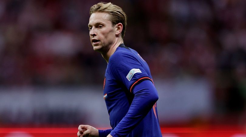 Netherlands international Frenkie de Jong is a Manchester United target