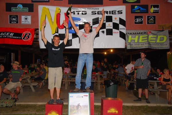NUE Series Masters Podium: Roger Masse, Doug Andrews