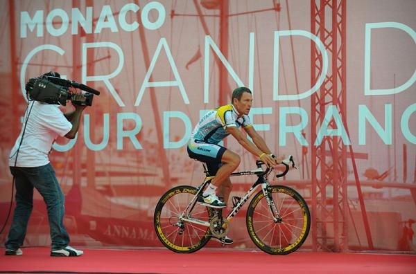 Exit stage left? Lance Armstrong is one of the United States' top riders who won't be competing at the Mendrisio Worlds.