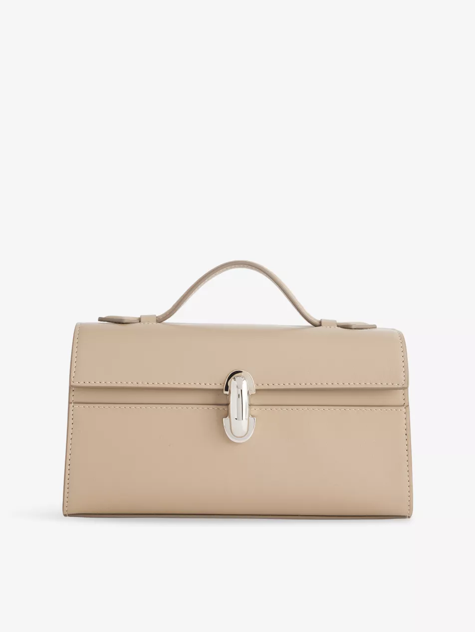Symmetry Pochette Leather Top Handle Bag