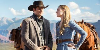 Teddy Dolores James Marsden Evan Rachel Wood Westworld HBO